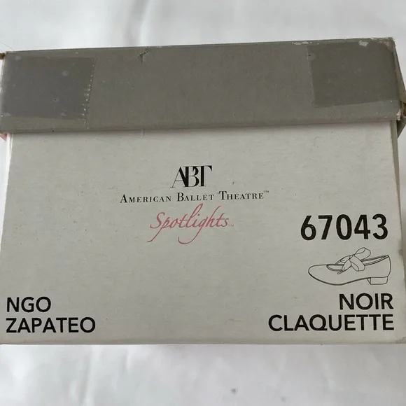 ABT Spotlights Ballet Tap Shoes Child Size 7 - Picture 6 of 10